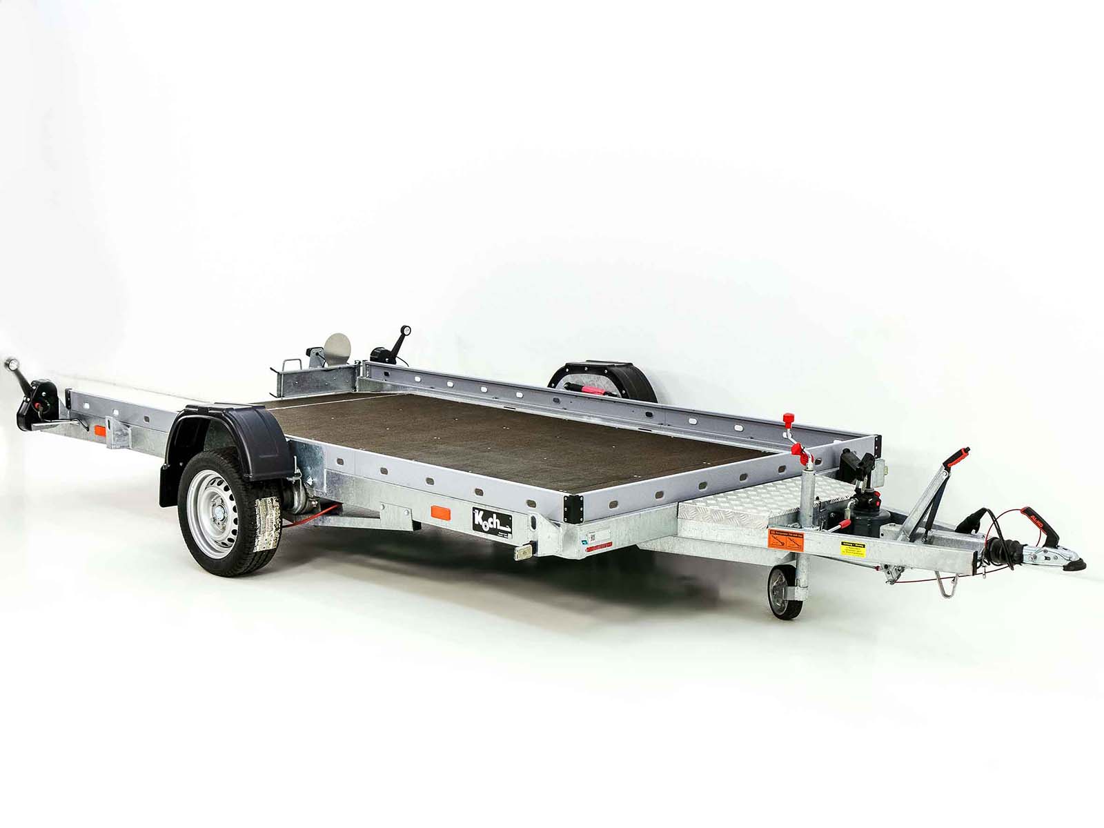 Vezeko Smartanhänger 180x347cm 1,5t | Lochblech Seitenwände-Neu – Bild 5