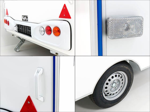 Blyss Kofferanhänger Verkaufsanhänger 200x300cm Höhe:230cm 1,3t-Neu – Bild 4