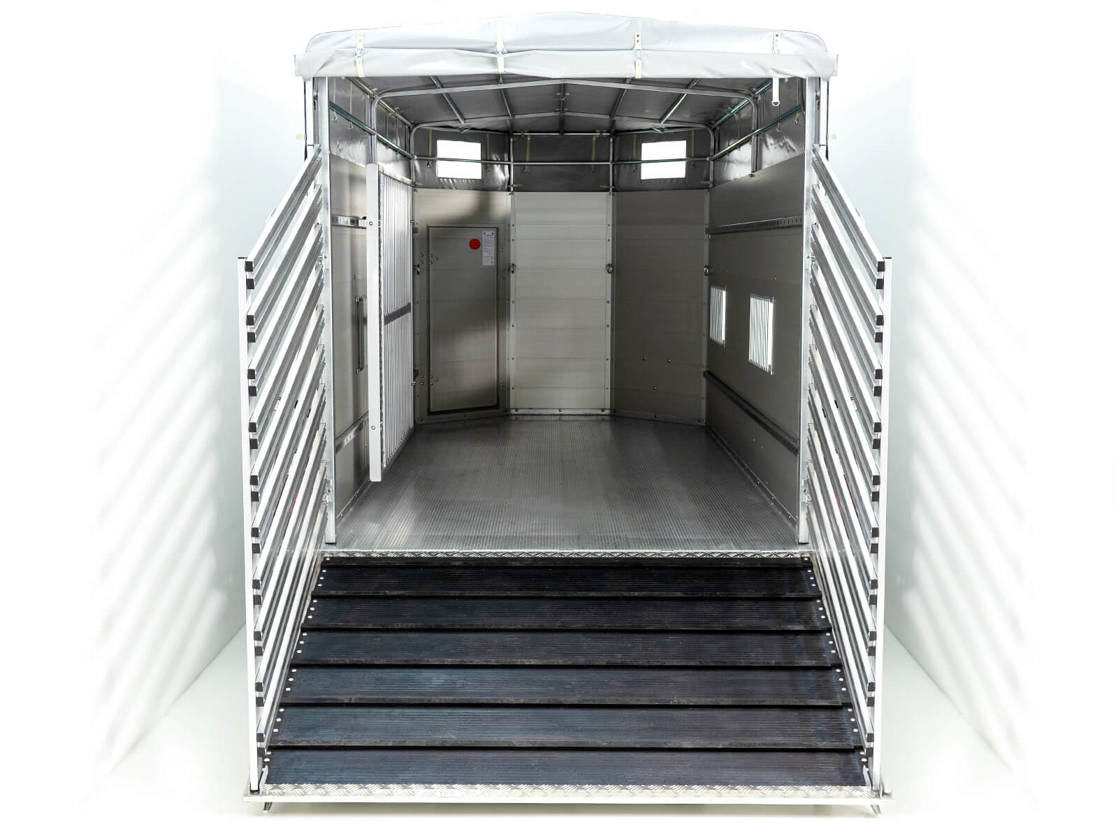 Alf Profi Viehanhänger 185×450 cm Höhe: 185 cm 3,5t Klappenkombi-Neu – Bild 6