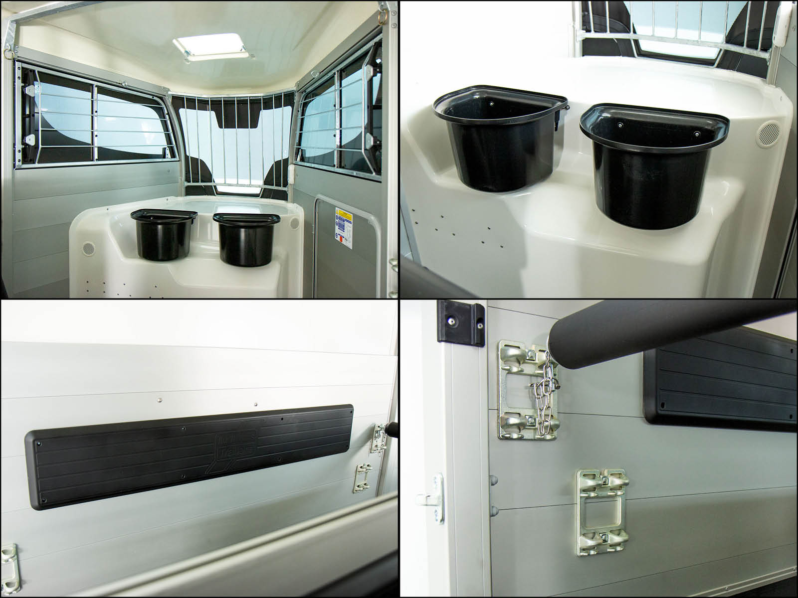 Ifor Williams Pferdeanhänger HBX 506 | Sattelkammer | Neues Modell | Silber-Neu – Bild 4