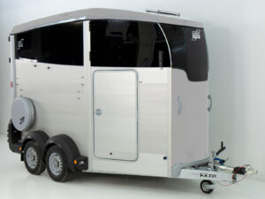 Ifor Williams Pferdeanhänger HBX 506 | Sattelkammer | Neues Modell | Silber-Neu