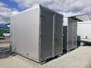 Vezeko Sandwichkoffer Aufbau 260x176x200 cm für KONOS | Hakengerät-Neu