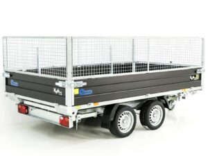 Debon Dreiseitenkipper 180×324 3,5t | Black Edition | Gitter | Rampen | Stützen-Neu