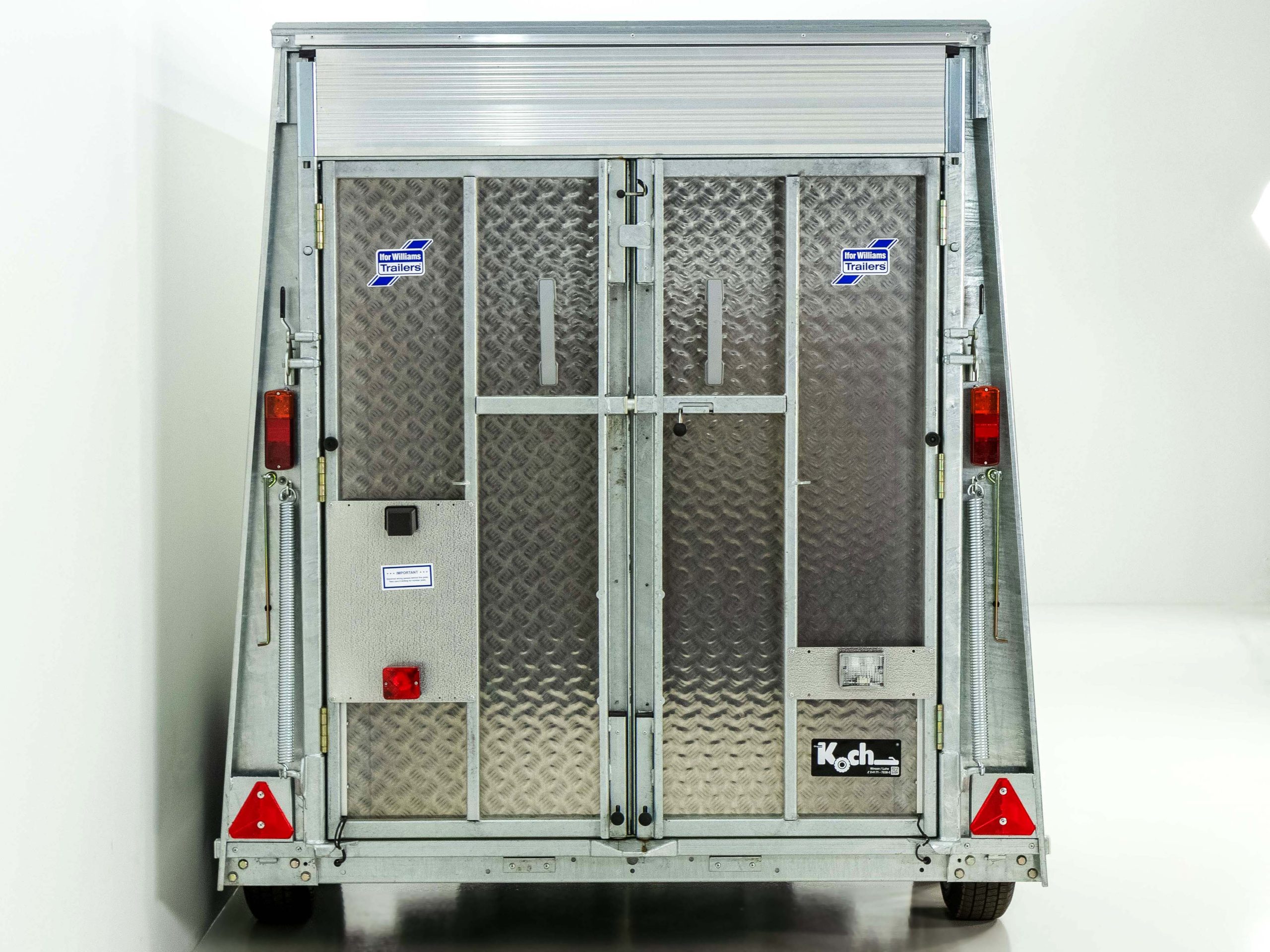 Ifor Williams Kofferanhänger BV 125 147x360cm H:183cm 2,7t Klappenkombi-Neu – Bild 6