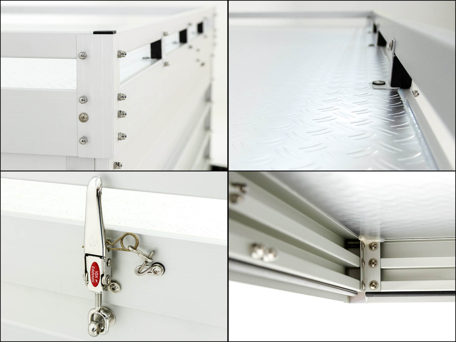 Deckelanhänger 105x205cm Höhe:50cm 750kg | Typ U2-Neu – Bild 6