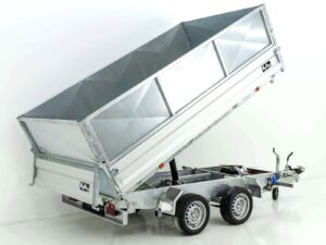 Variant Dreiseitenkipper VDK 168×320 3,0t | E-Pumpe | Stahlbordwandaufsatz 60 cm-Neu