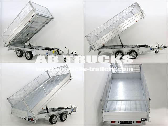 Variant Dreiseitenkipper VDK 168×320 3,5t | Blattfedern | E-Pumpe | Rampenschacht | Gitter-Neu – Bild 4