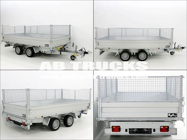 Variant Dreiseitenkipper VDK 168×320 3,5t | Blattfedern | E-Pumpe | Rampenschacht | Gitter-Neu – Bild 5