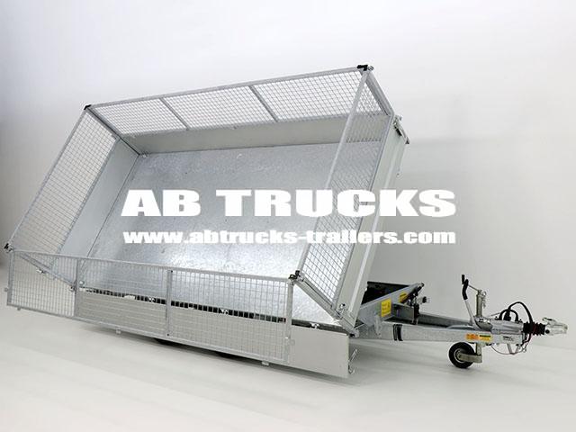 Variant Dreiseitenkipper VDK 168×320 3,5t | Blattfedern | E-Pumpe | Rampenschacht | Gitter-Neu