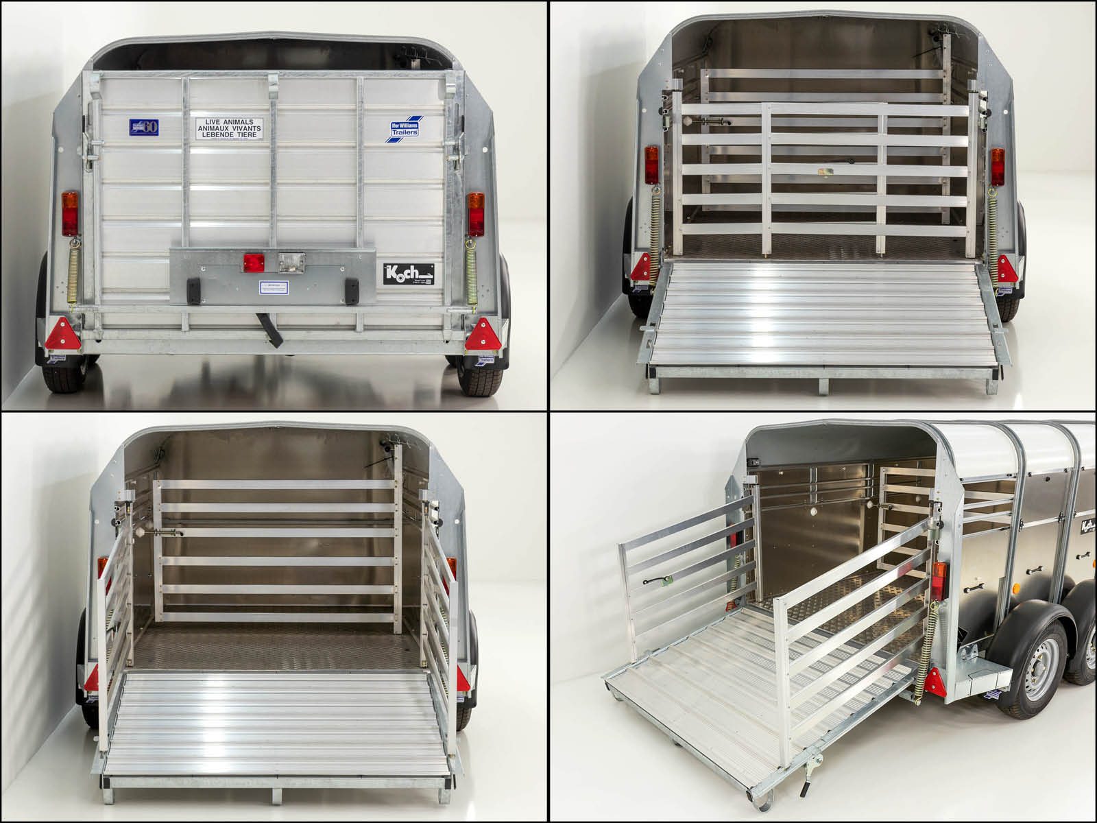 Ifor Williams Viehanhänger TA5 156×250 cm Höhe: 120 cm | 2,7t-Neu – Bild 5