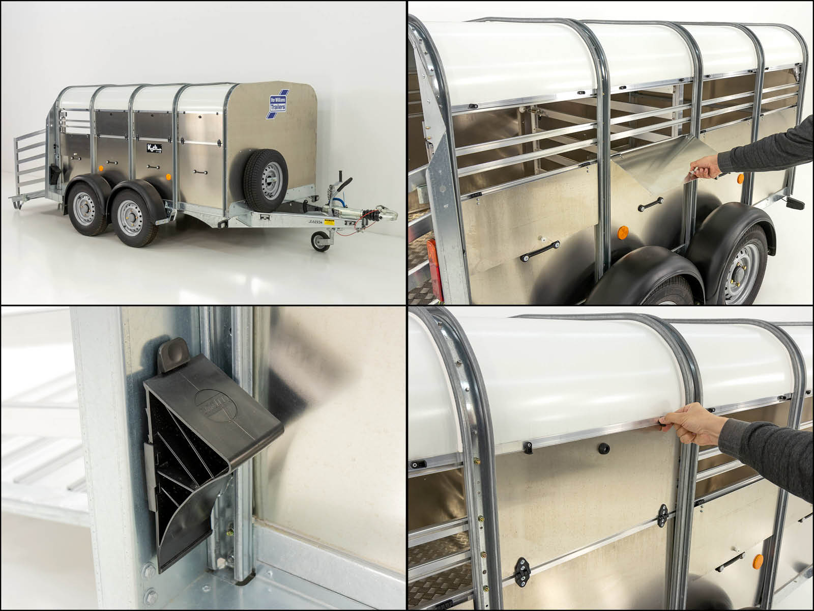 Ifor Williams Viehanhänger TA5 156×250 cm Höhe: 120 cm | 2,7t-Neu – Bild 6