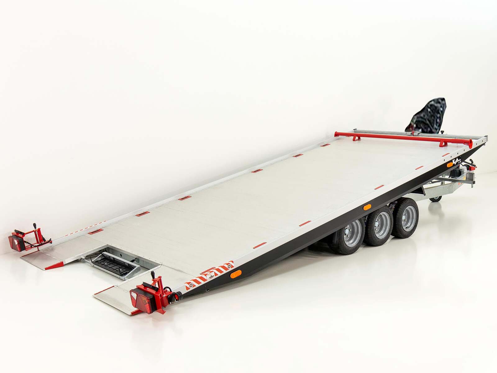 Vezeko Autotrailer Race Master Alu 209x550cm Tridem 3,5t | E-Winde-Neu – Bild 4