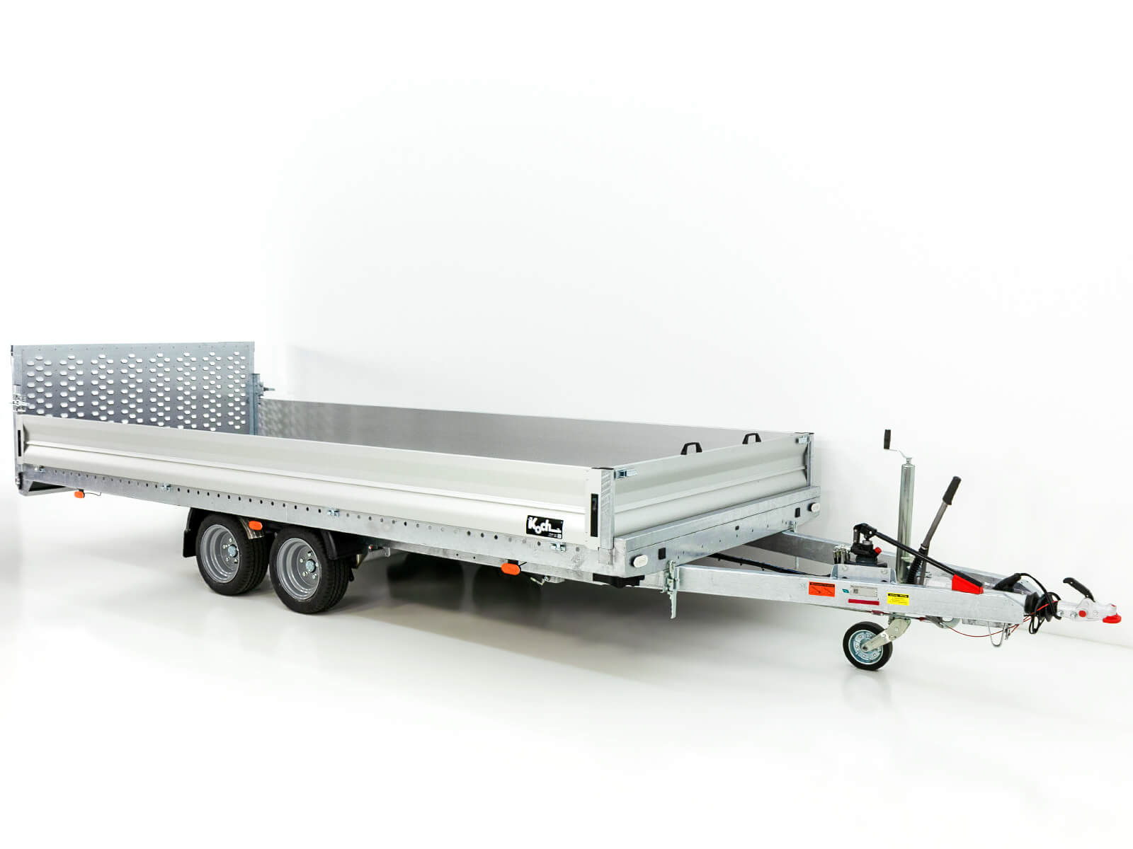 Vezeko Hochlader Anhänger J30.43 | 210×430 cm | 3t | Ladefläche kippbar-Neu