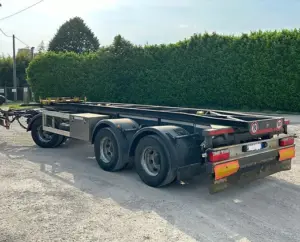 Zweiseitiger kippbarer Pneumatiktrailer (Zorzi)-Neu