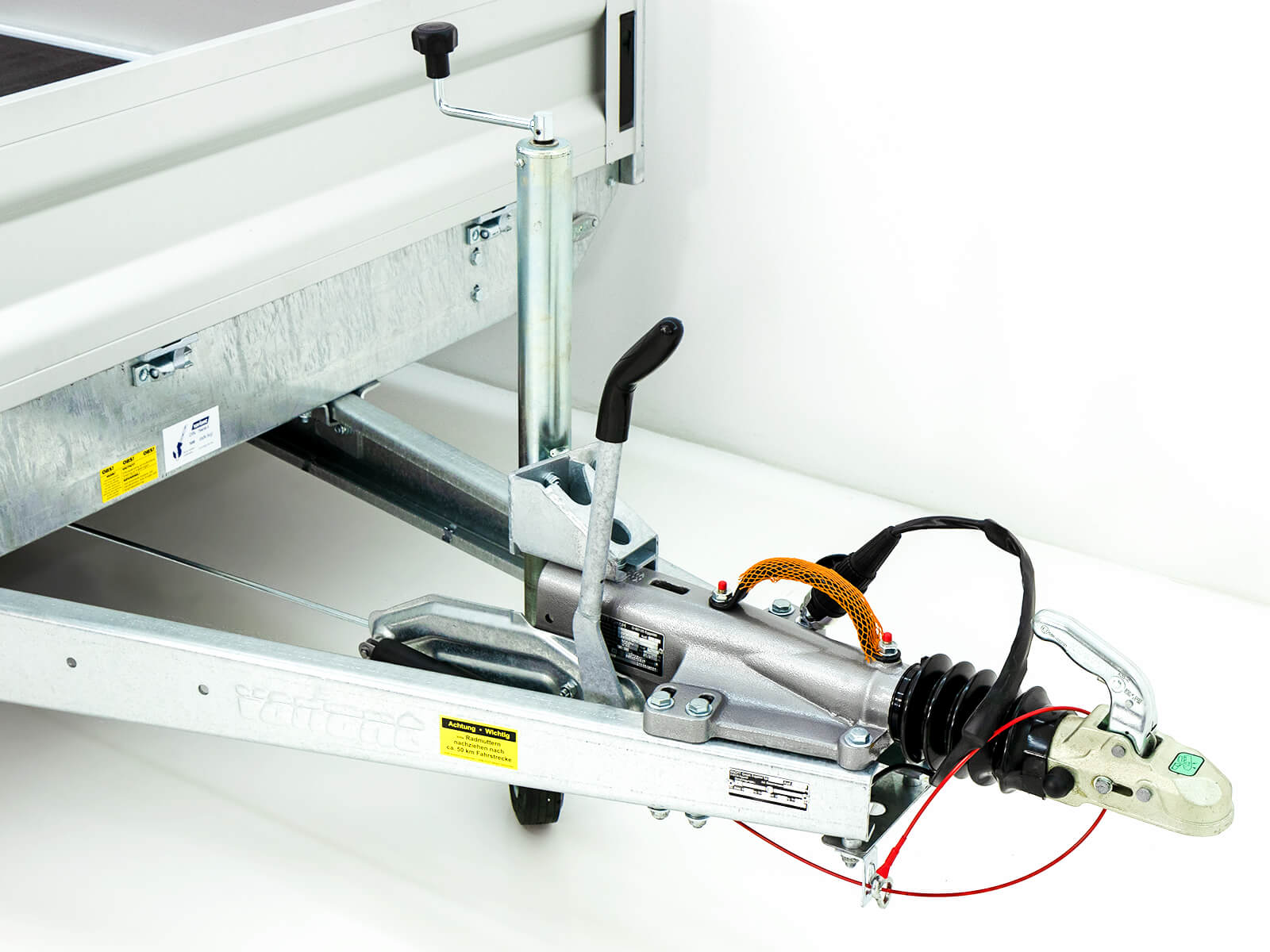 Variant Hochlader Anhänger 3521 X6 | 205×615 cm | 3,5t | Pro-Line Blattfedern-Neu – Bild 4