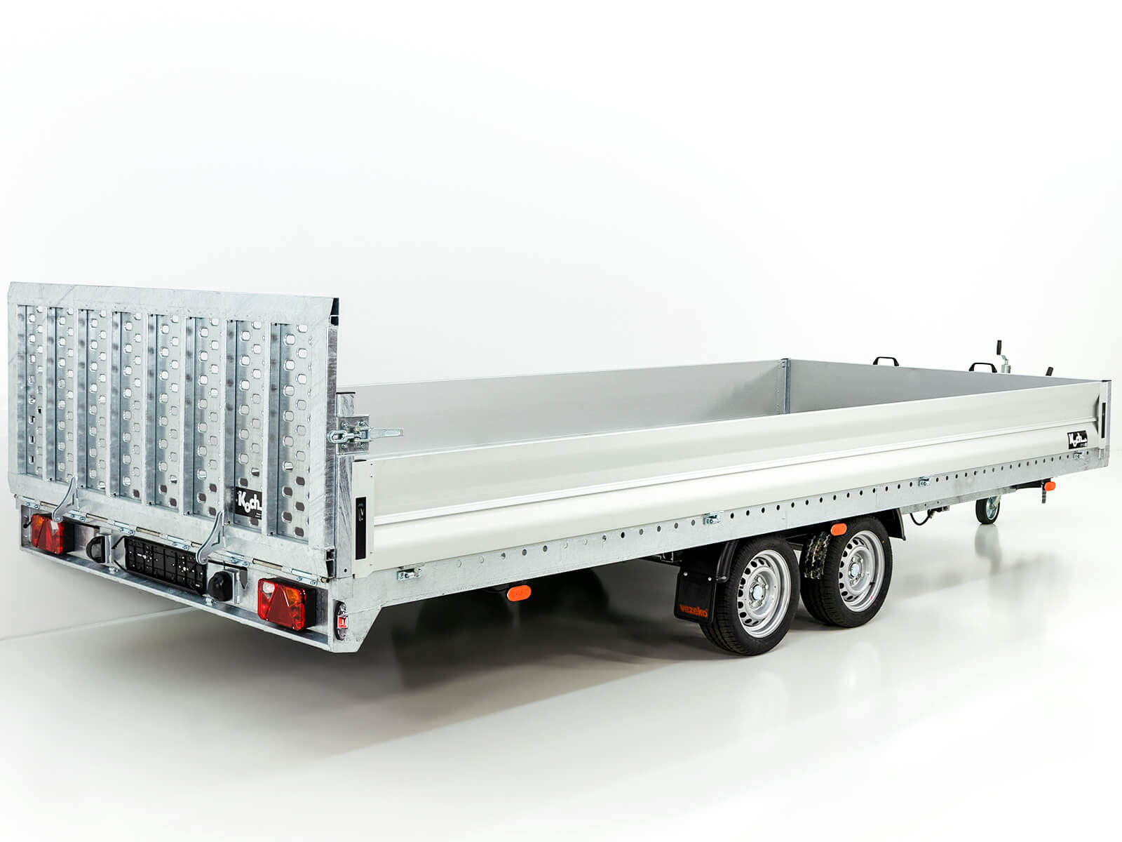 Vezeko Hochlader Anhänger J35.4 | 210×430 cm | 3,5t | Ladefläche kippbar-Neu – Bild 2