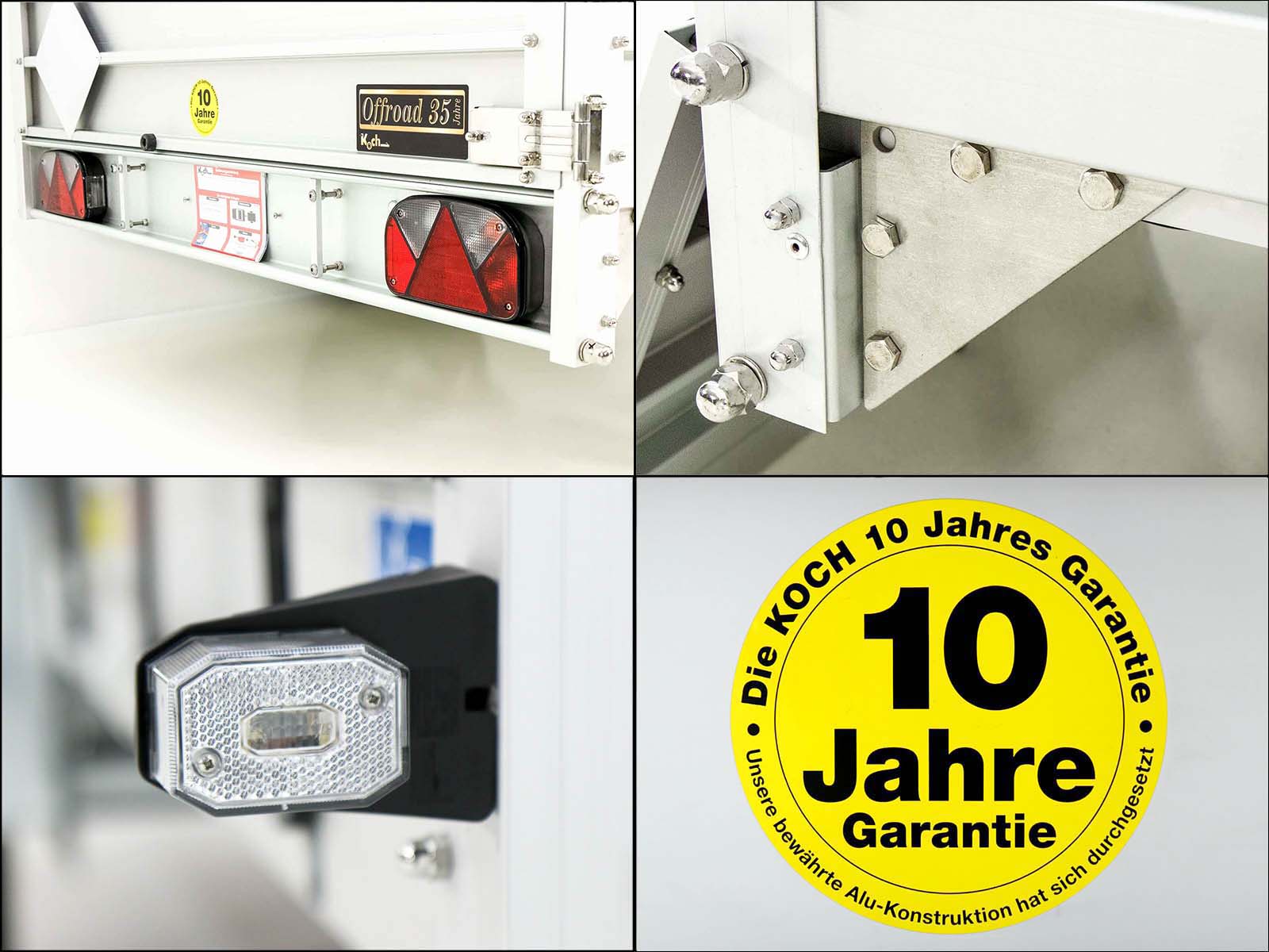 Deckelanhänger „CROSSLINE“ 150x250cm 1300kg | Höhe 80cm Typ 6.13-Neu – Bild 2