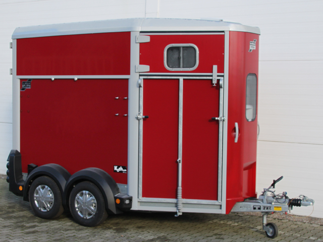 Ifor Williams Pferdeanhänger HB506|Frontausstieg|rot-Neu – Bild 2