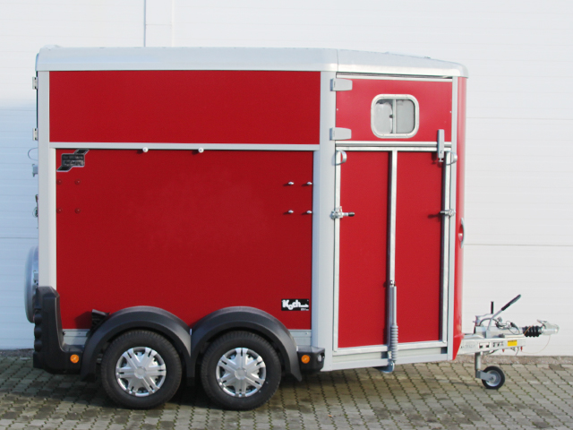 Ifor Williams Pferdeanhänger HB506|Frontausstieg|rot-Neu – Bild 3
