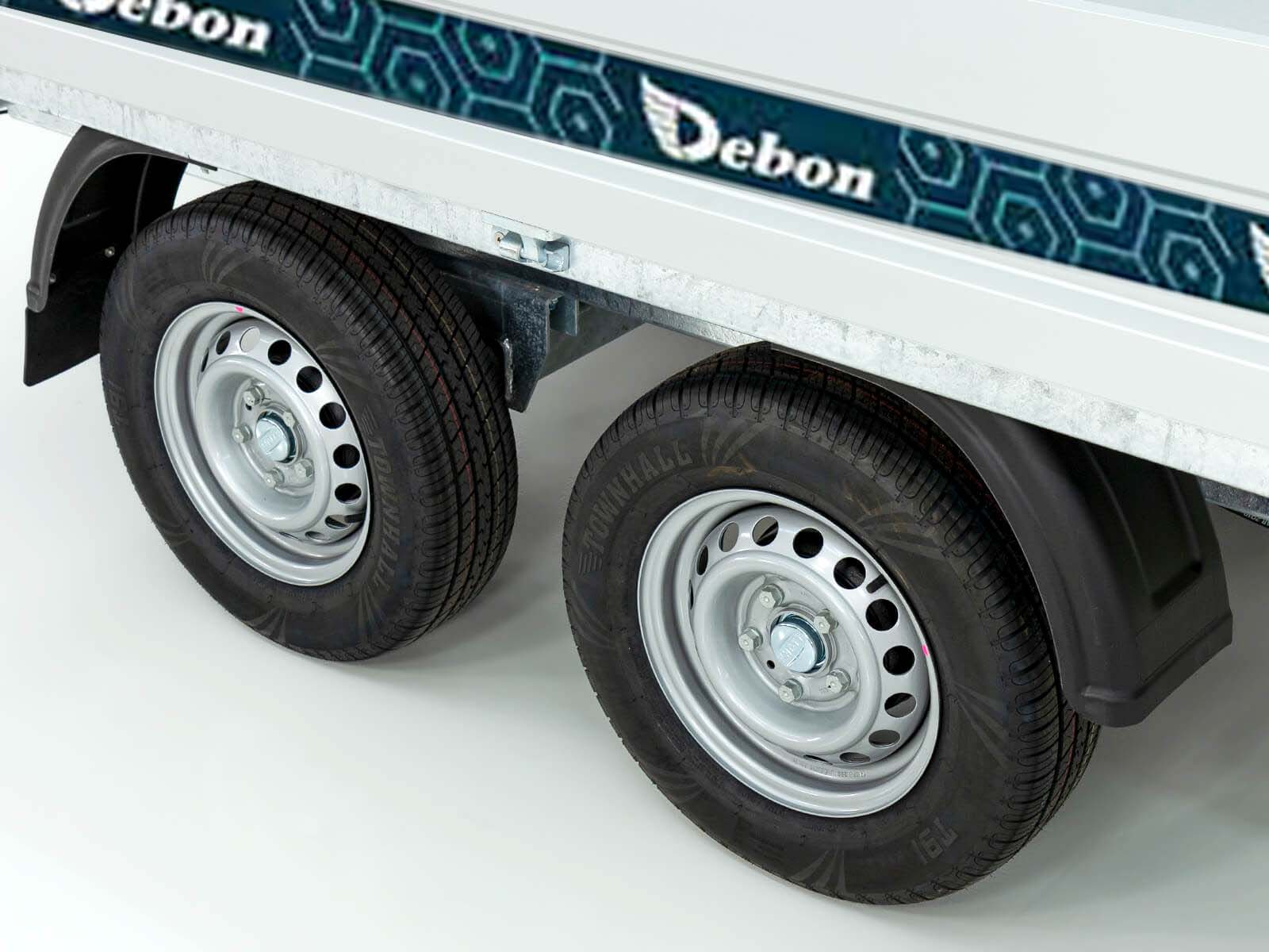 Debon Heckkipper 155x305cm 2,0t | E-Pumpe | BWA-Neu – Bild 5
