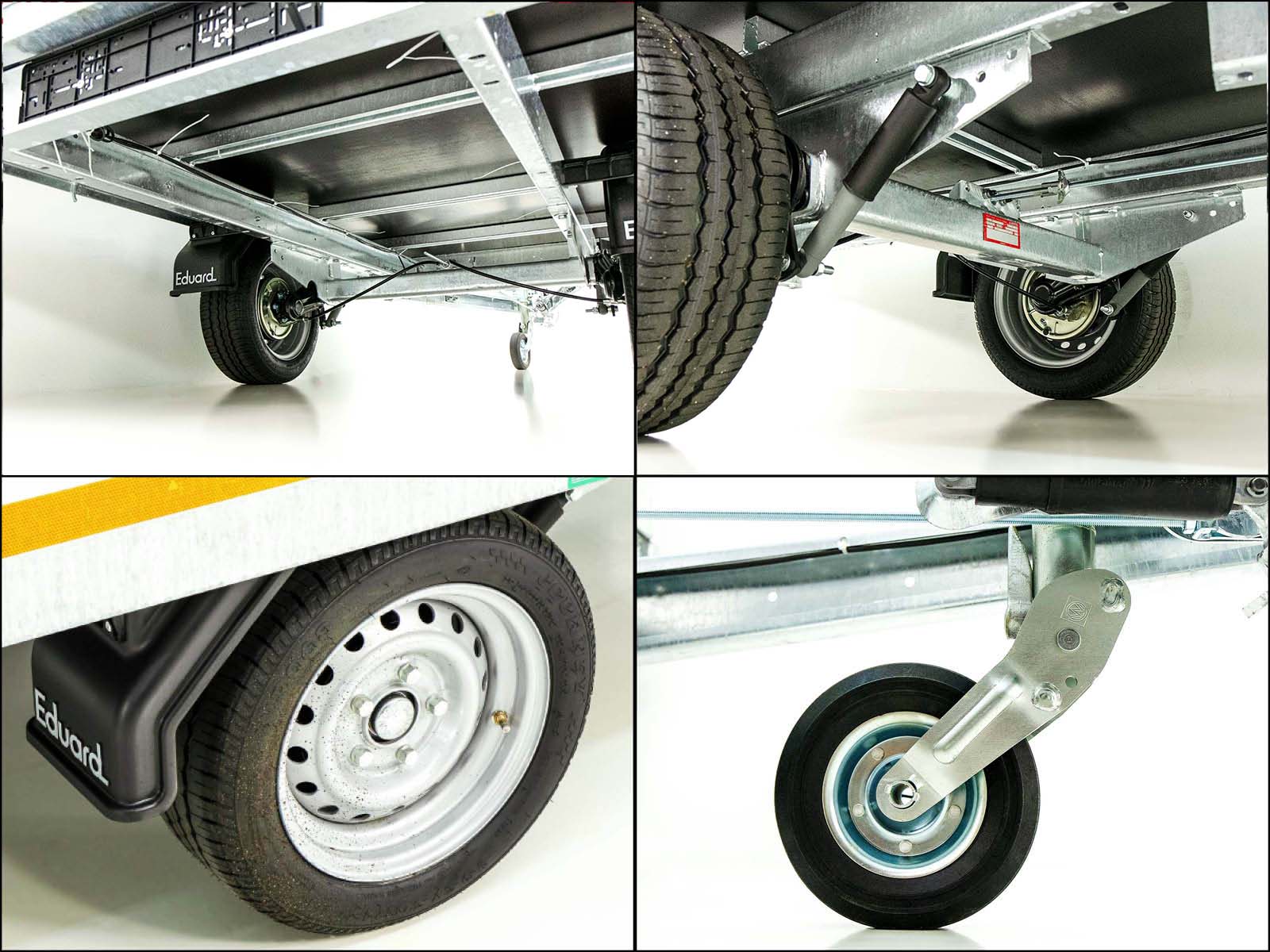 Eduard Hochlader Anhänger 3016 GE | 160×311 cm | 1,5t-Neu – Bild 2