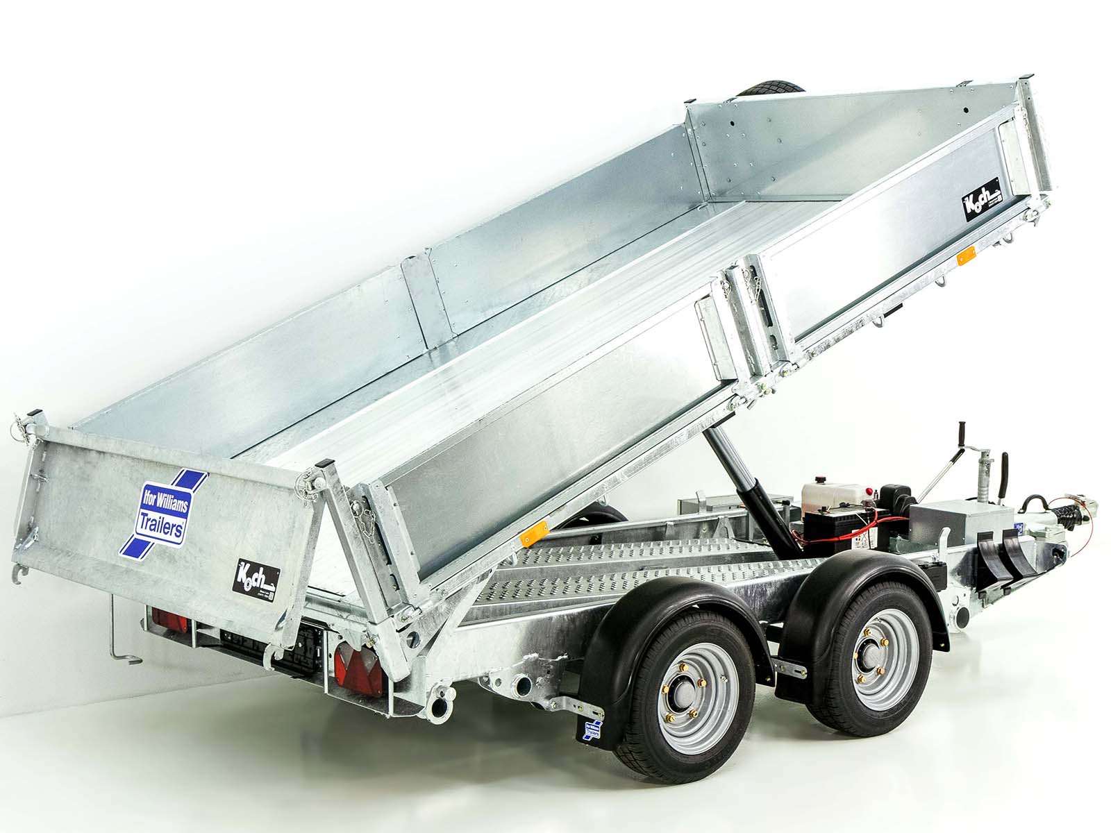 Ifor Williams Heckkipper TT 3621 198x362cm 3,5t | E-Pumpe-Neu – Bild 5