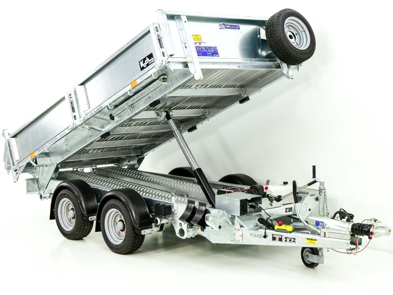 Ifor Williams Heckkipper TT 3621 198x362cm 3,5t | E-Pumpe-Neu – Bild 6