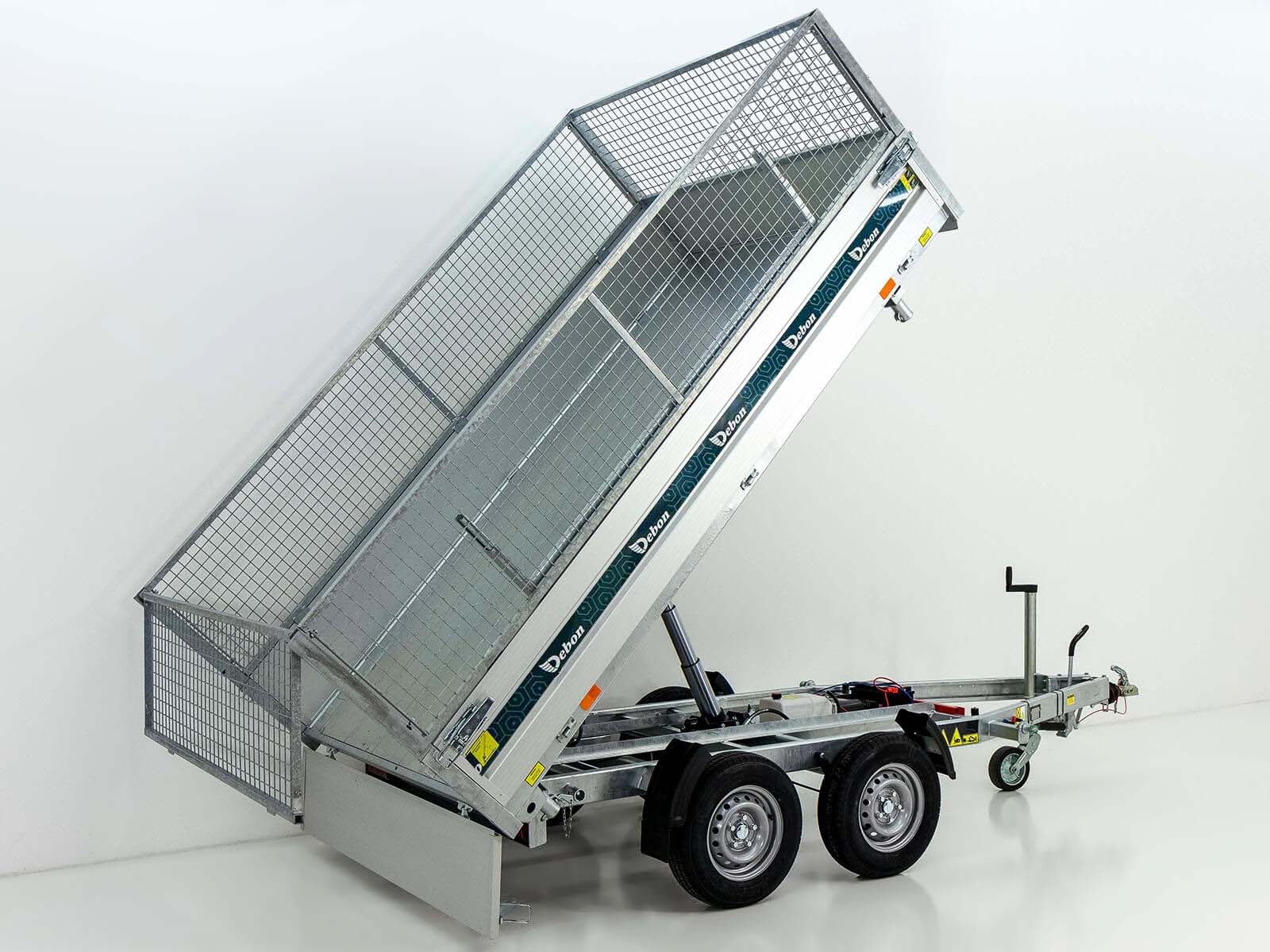 Debon Dreiseitenkipper 180×306 2,6t | E-Pumpe | Gitter-Neu – Bild 2