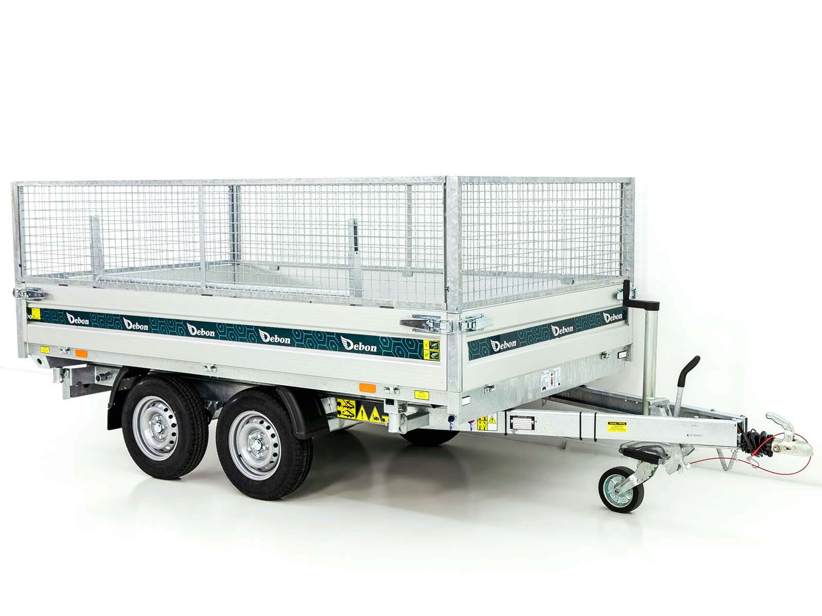 Debon Dreiseitenkipper 180×306 2,6t | E-Pumpe | Gitter-Neu – Bild 3