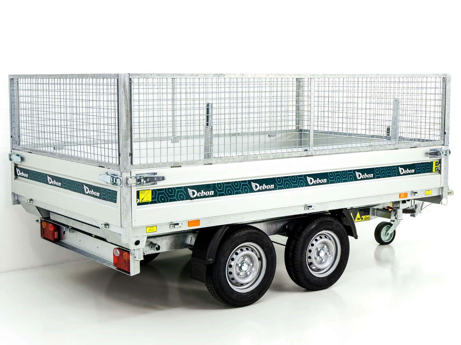 Debon Dreiseitenkipper 180×306 2,6t | E-Pumpe | Gitter-Neu – Bild 4