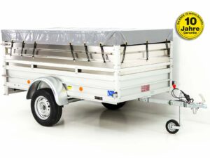 Anhänger mit BWA 125x250cm 750kg | Typ U4 | mit Aufsatz und Plane Hobby | Angebot-Neu