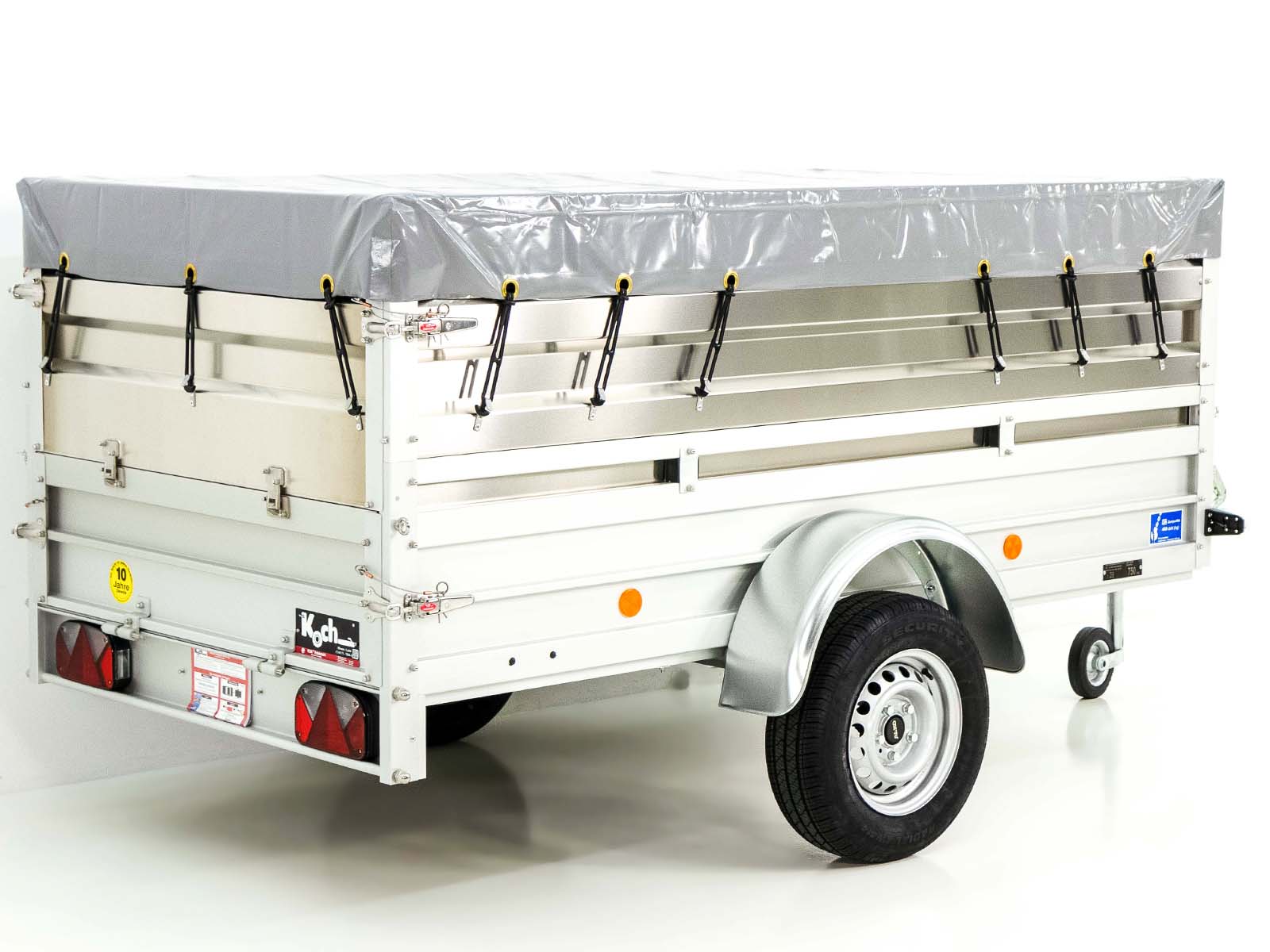 Anhänger mit BWA 125x250cm 750kg | Typ U4 | mit Aufsatz und Plane Hobby | Angebot-Neu – Bild 4