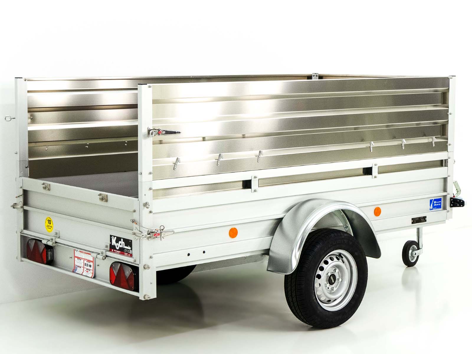 Anhänger mit BWA 125x250cm 750kg | Typ U4 | mit Aufsatz und Plane Hobby | Angebot-Neu – Bild 5