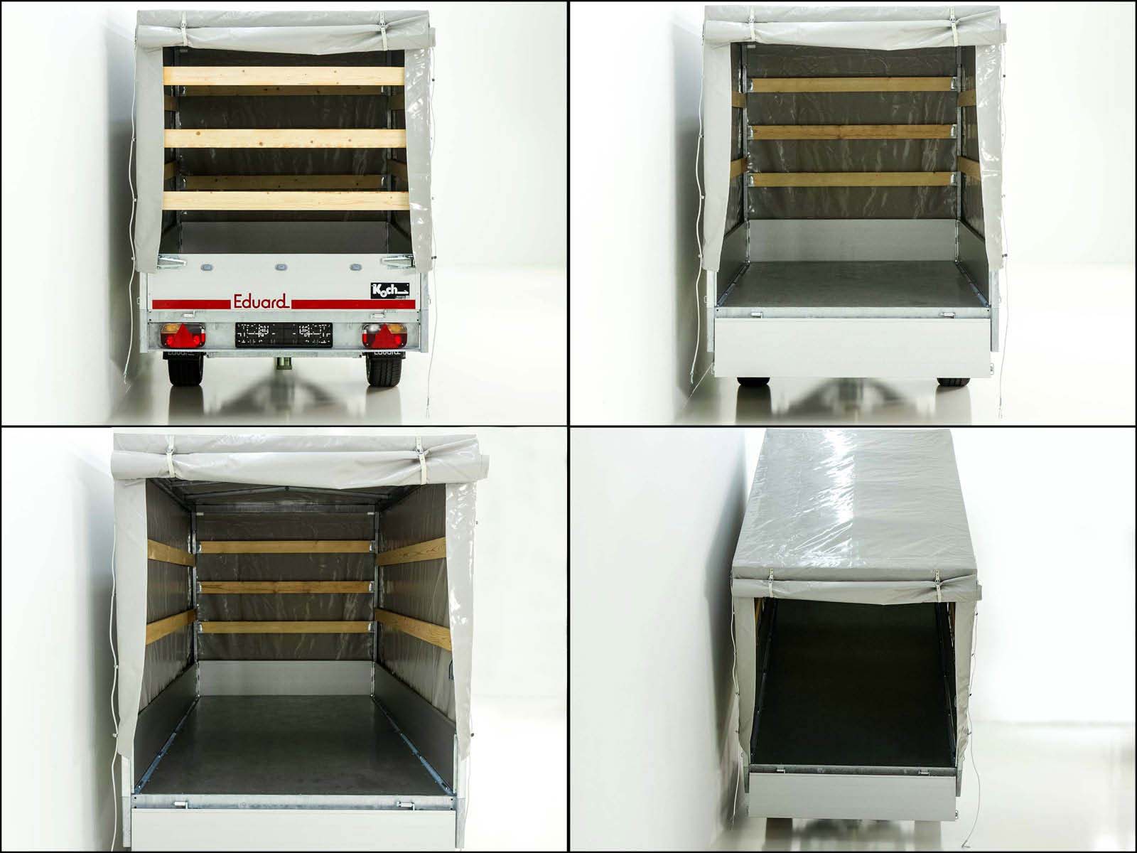 Eduard Heckkipper 150x256cm 1,5t | E+Hand Pumpe | Hochplane 160cm-Neu – Bild 5