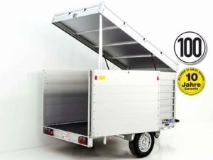 Deckelanhänger 150x250cm Höhe: 125cm 1300kg | Typ 6.13 | Seitentür-Neu