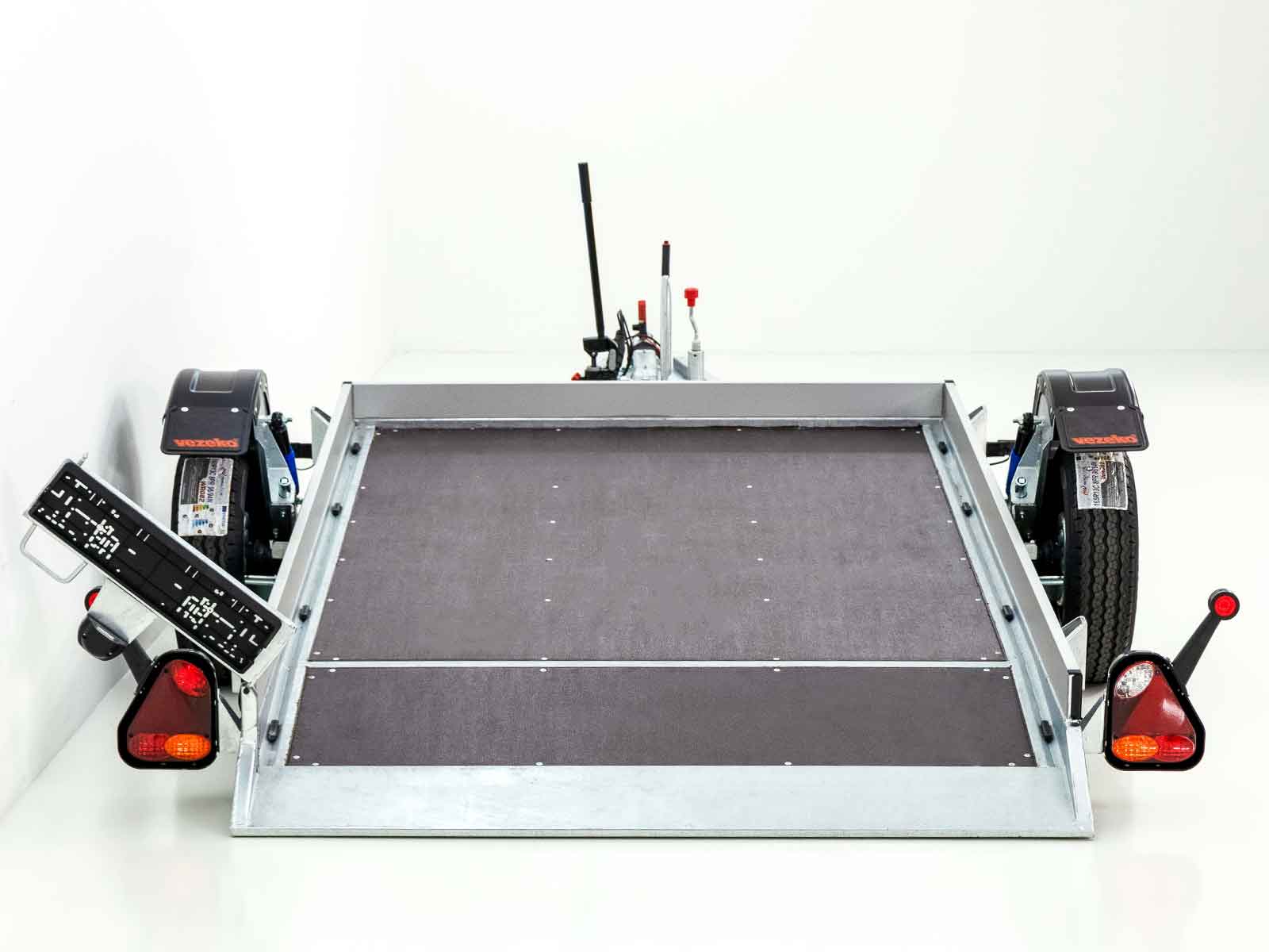 Vezeko Absenkanhänger 127×246 cm 1,0 t-Neu – Bild 5