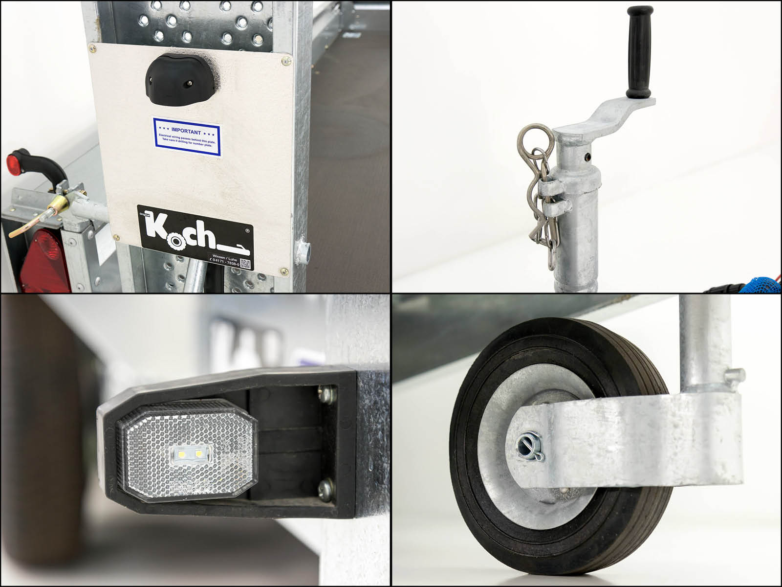 Ifor Williams Baumaschinenanhänger GX105 HD 157×303 3,5t | Einzelrampen-Neu – Bild 4