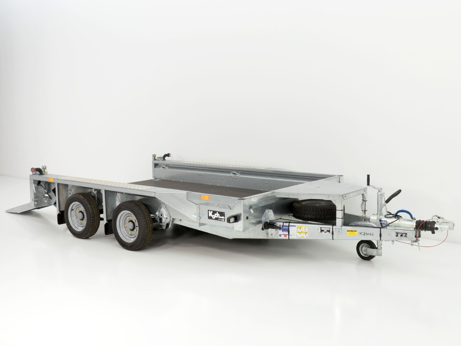 Ifor Williams Baumaschinenanhänger GX105 HD 157×303 3,5t | Einzelrampen-Neu