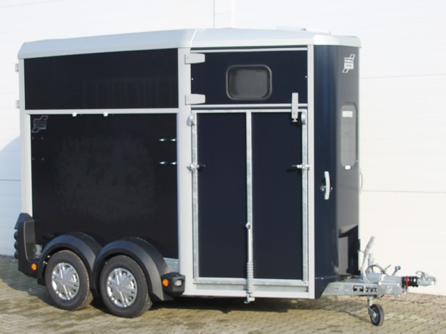 Ifor Williams Pferdeanhänger HB506|Frontausstieg|Klappenkombi|schwarz-Neu – Bild 5