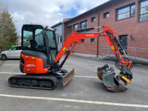 Kubota U27-4 Neuwertiger Minibagger Baujahr 2022 mit 252 Betriebsstunden