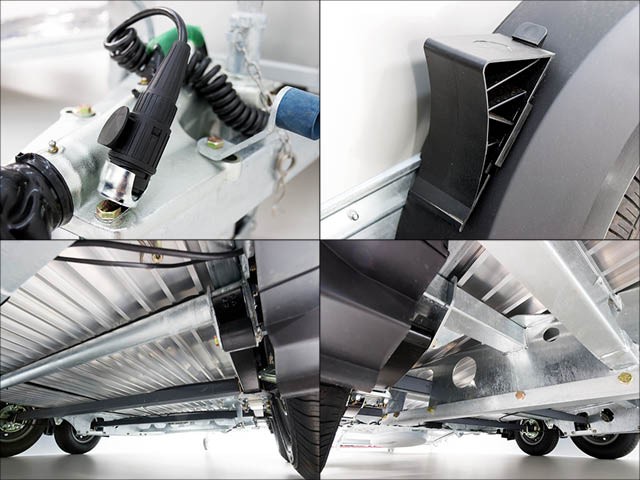 Ifor Williams Pferdeanhänger HB506|Frontausstieg|Klappenkombi|silber-Neu – Bild 3