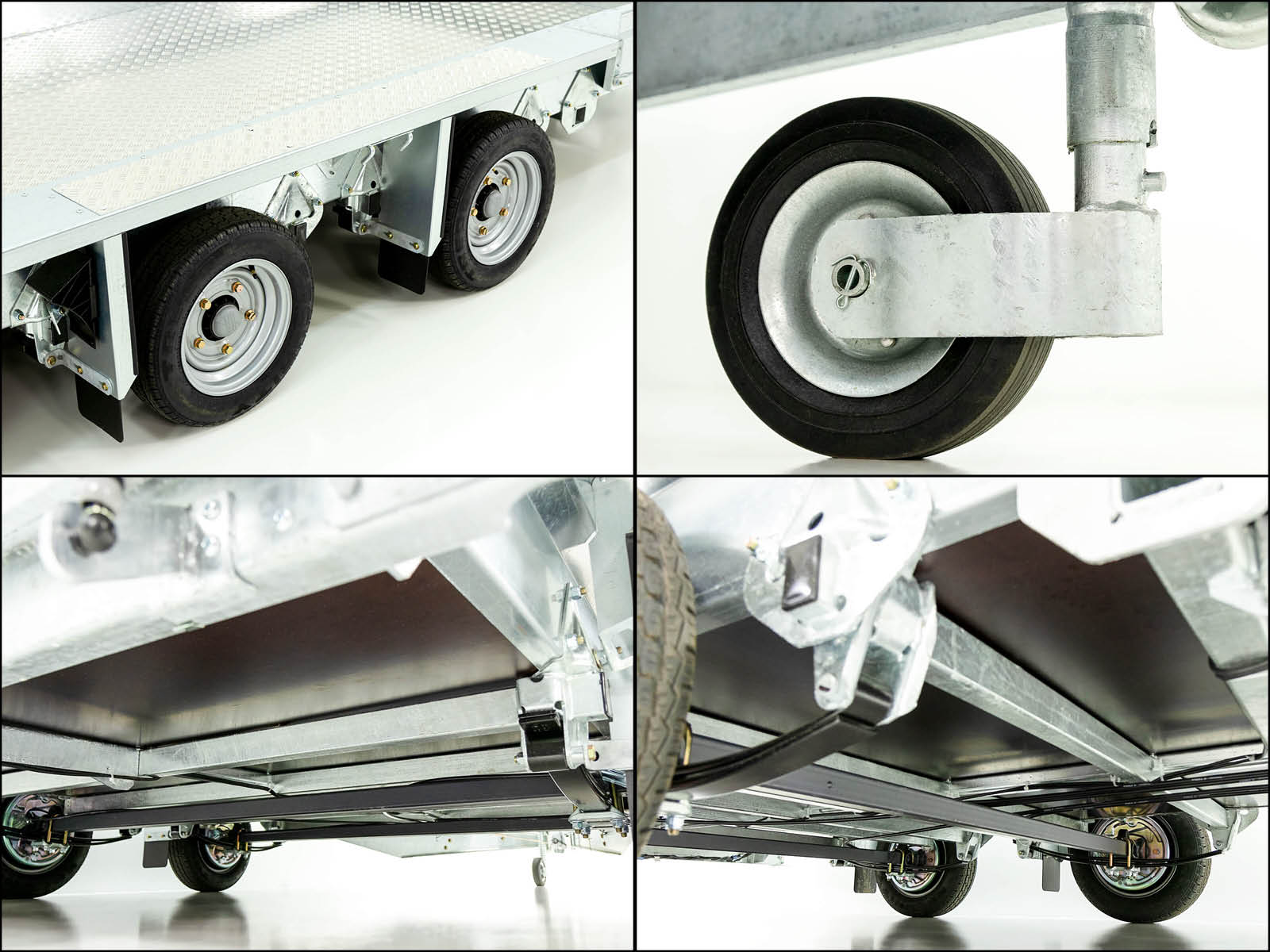 Ifor Williams Baumaschinenanhänger GX105 HD 157×303 3,5t | Einzelrampen | Aluboden-Neu – Bild 5