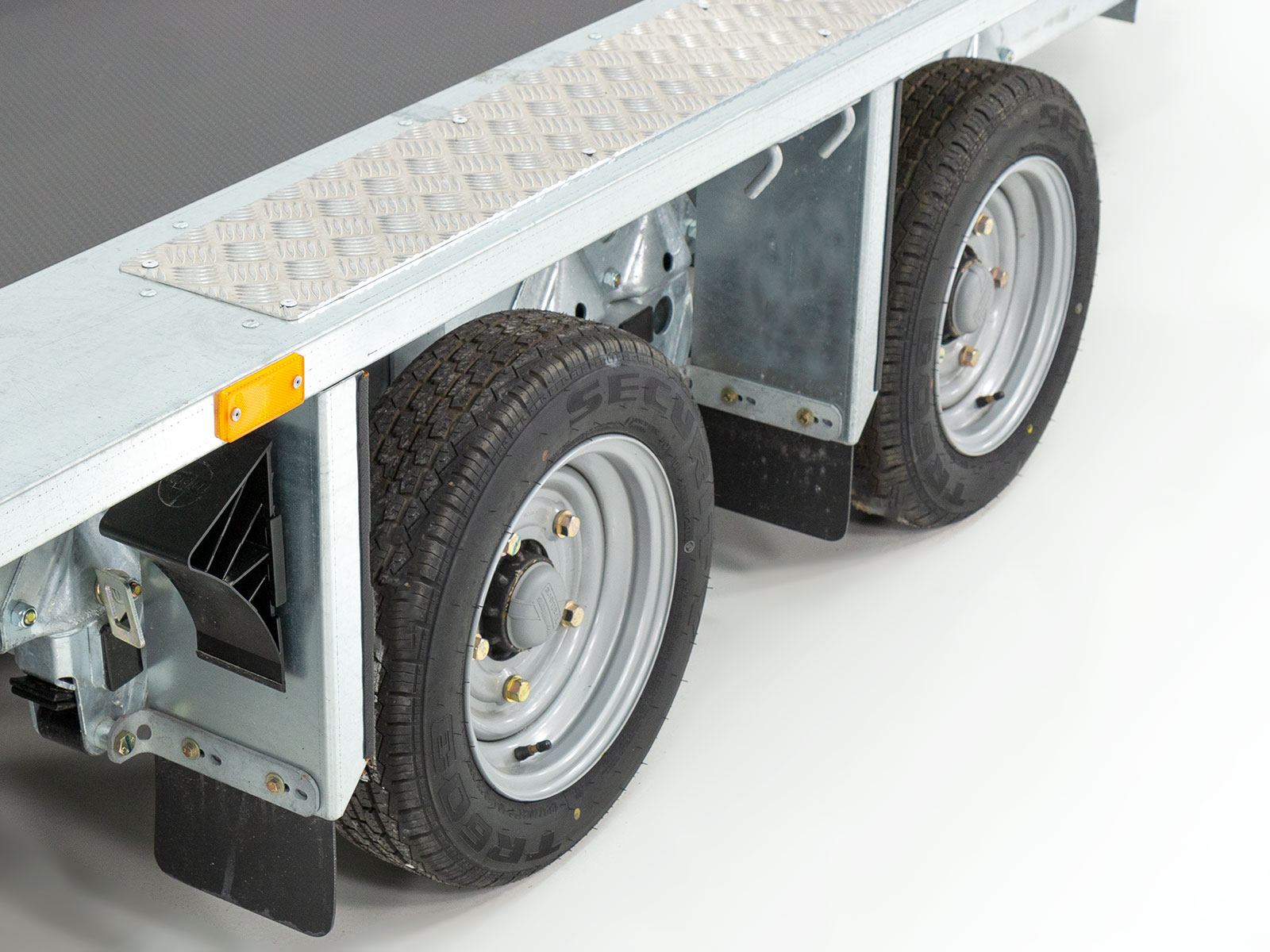 Ifor Williams Baumaschinenanhänger GX105 157×303 2,7t | Auffahrrampe-Neu – Bild 3