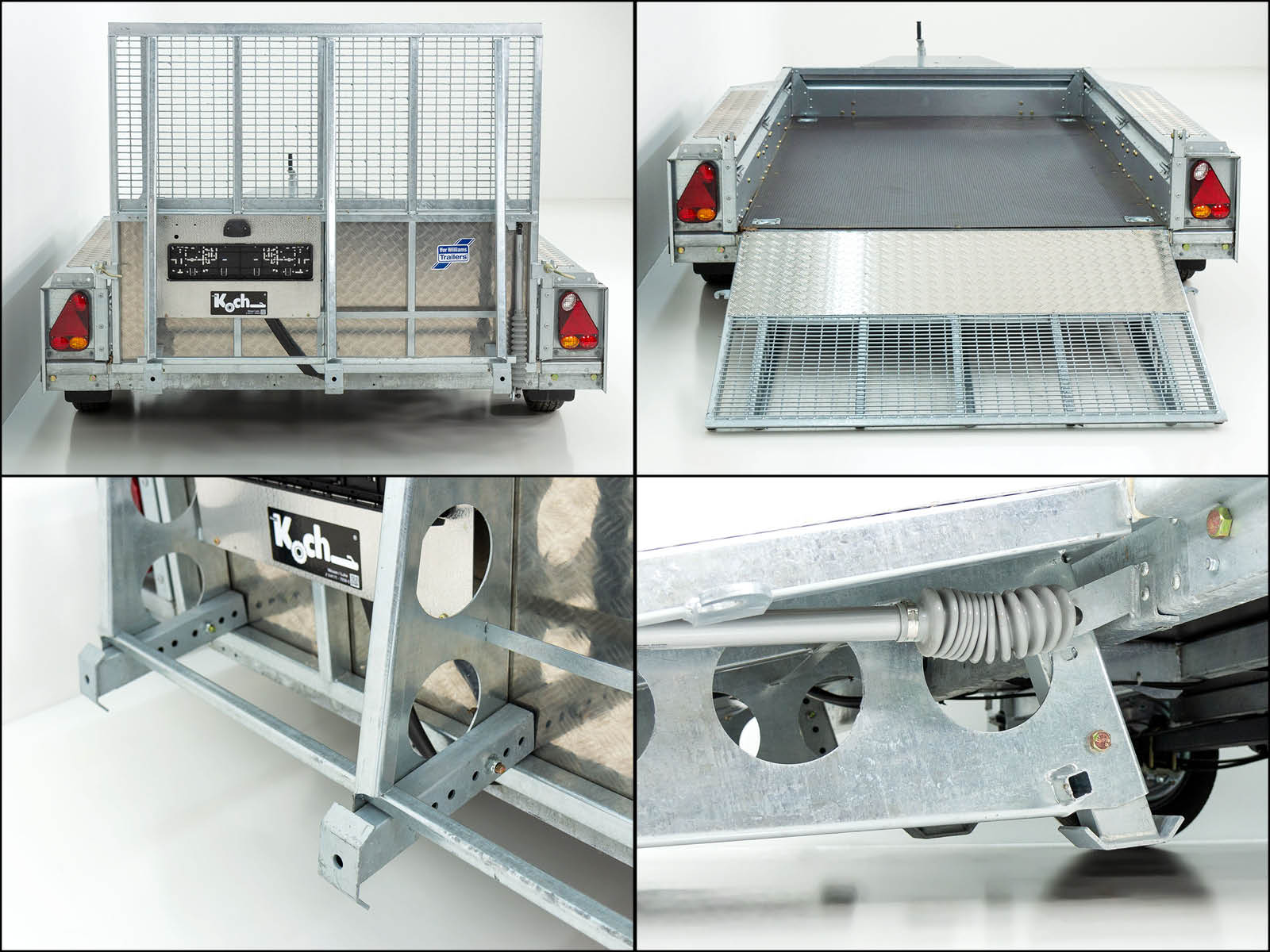 Ifor Williams Baumaschinenanhänger GX105 157×303 2,7t | Auffahrrampe-Neu – Bild 4
