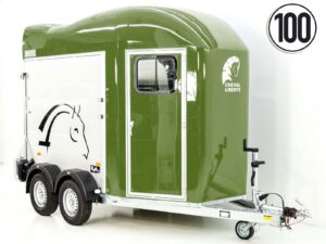 Cheval Liberte Pferdeanhänger GOLD Origins | olivgrün-Neu