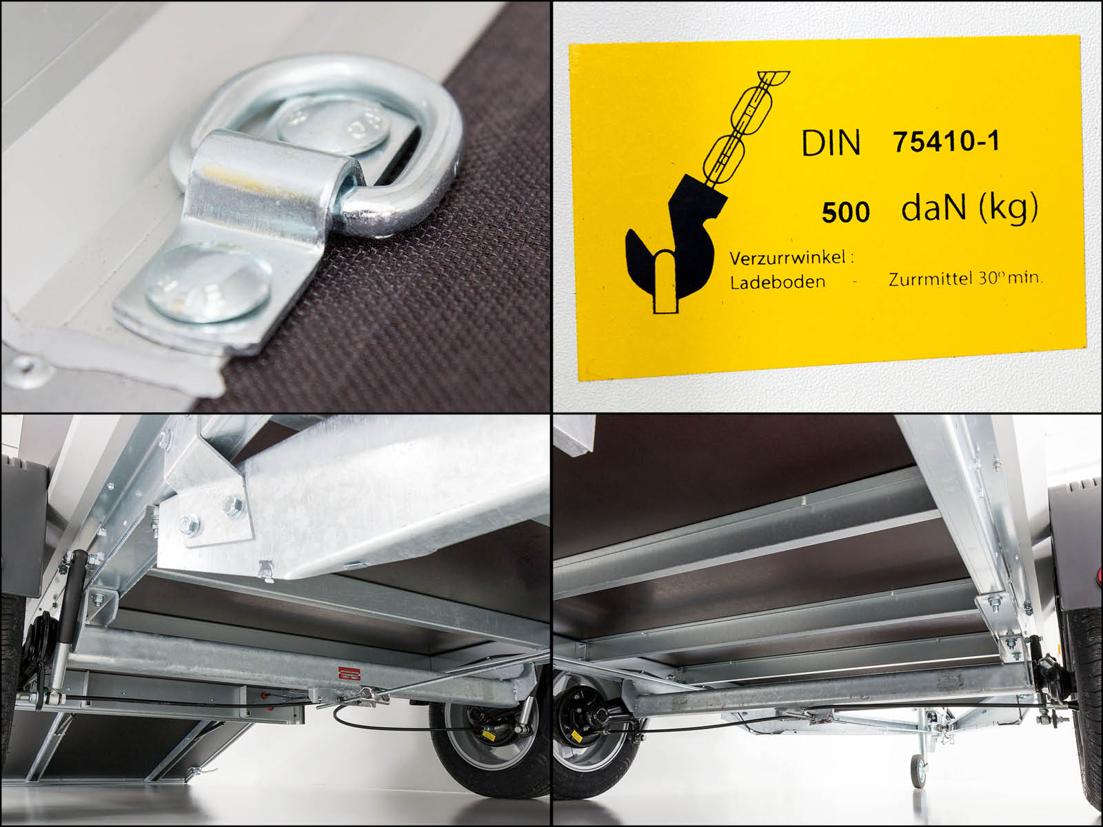 Variant Kofferanhänger Black Edition 148x258cm Höhe: 157cm 1,35t-Neu – Bild 2