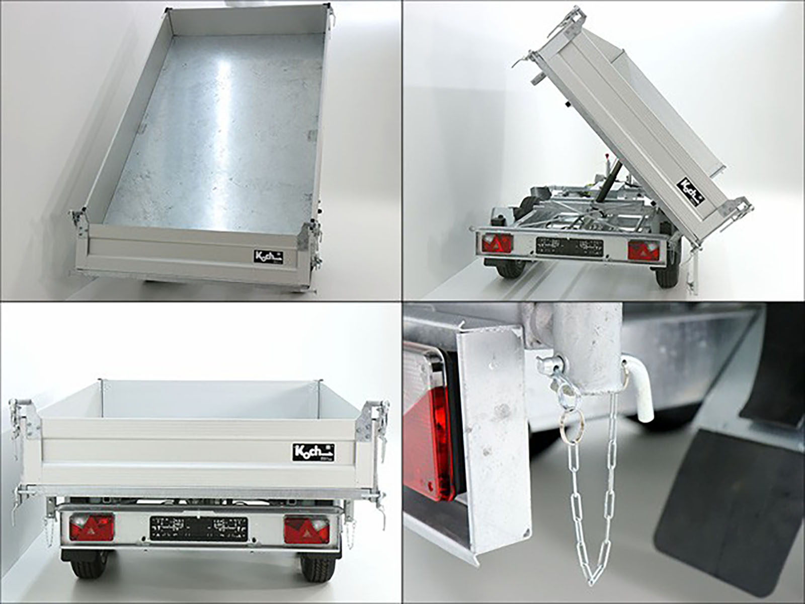 Unsinn Dreiseitenkipper UDK 175x306cm 2,6t | E-Pumpe | Notpumpe-Neu – Bild 3