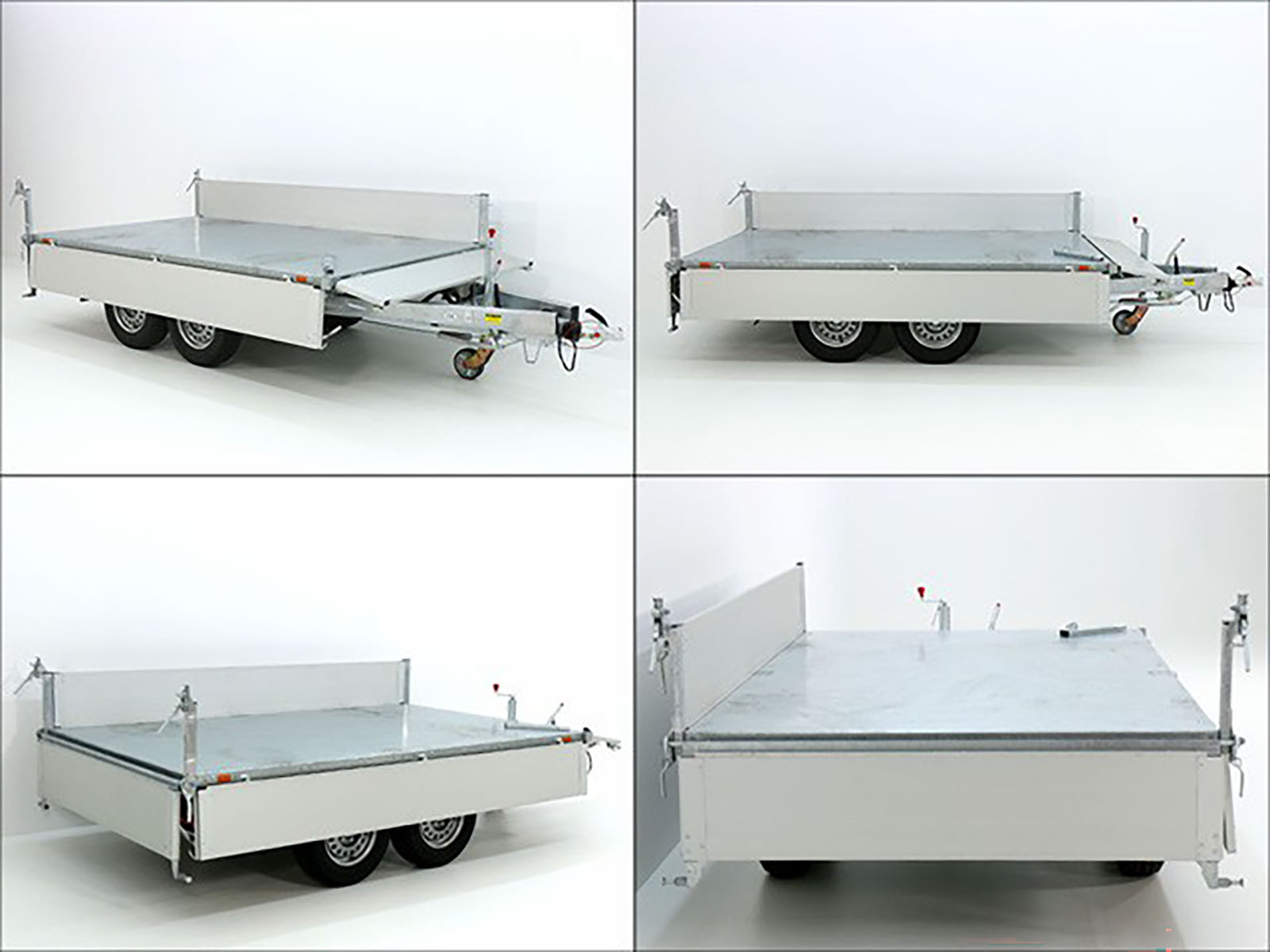 Unsinn Dreiseitenkipper UDK 175x306cm 2,6t | E-Pumpe | Notpumpe-Neu – Bild 4