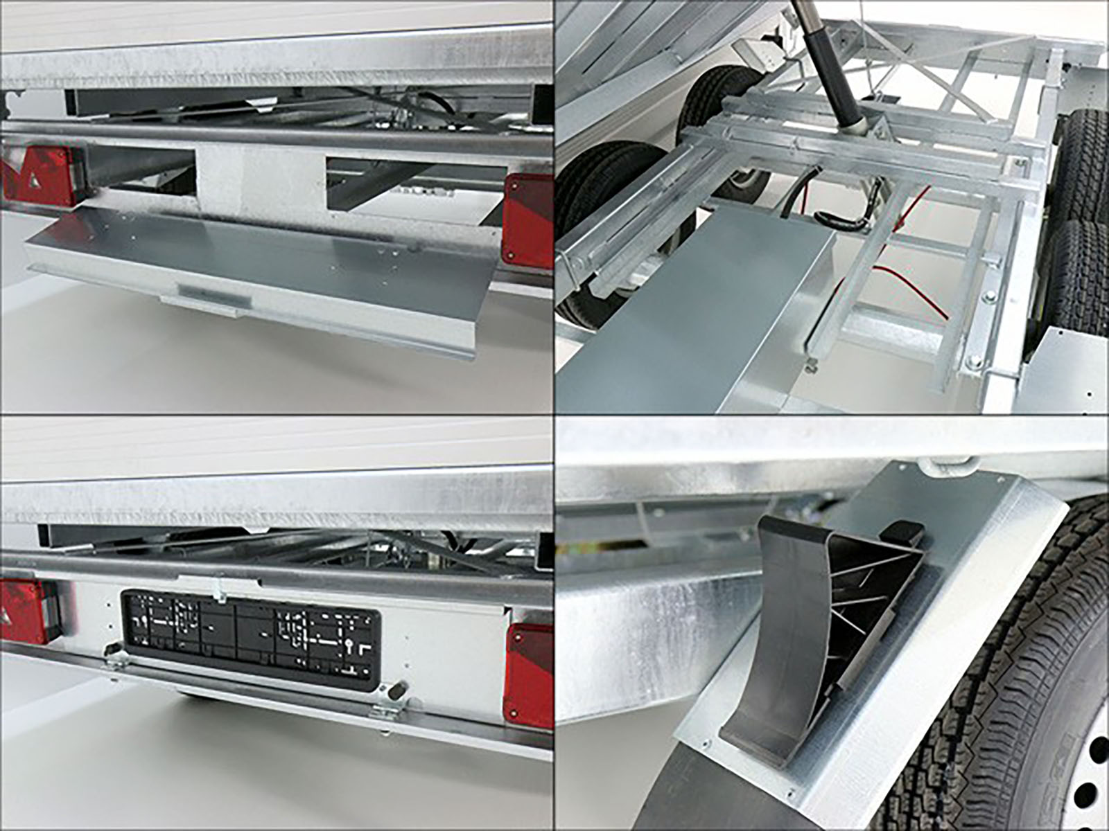 Unsinn Dreiseitenkipper UDK 175x306cm 2,6t | E-Pumpe | Notpumpe-Neu – Bild 5