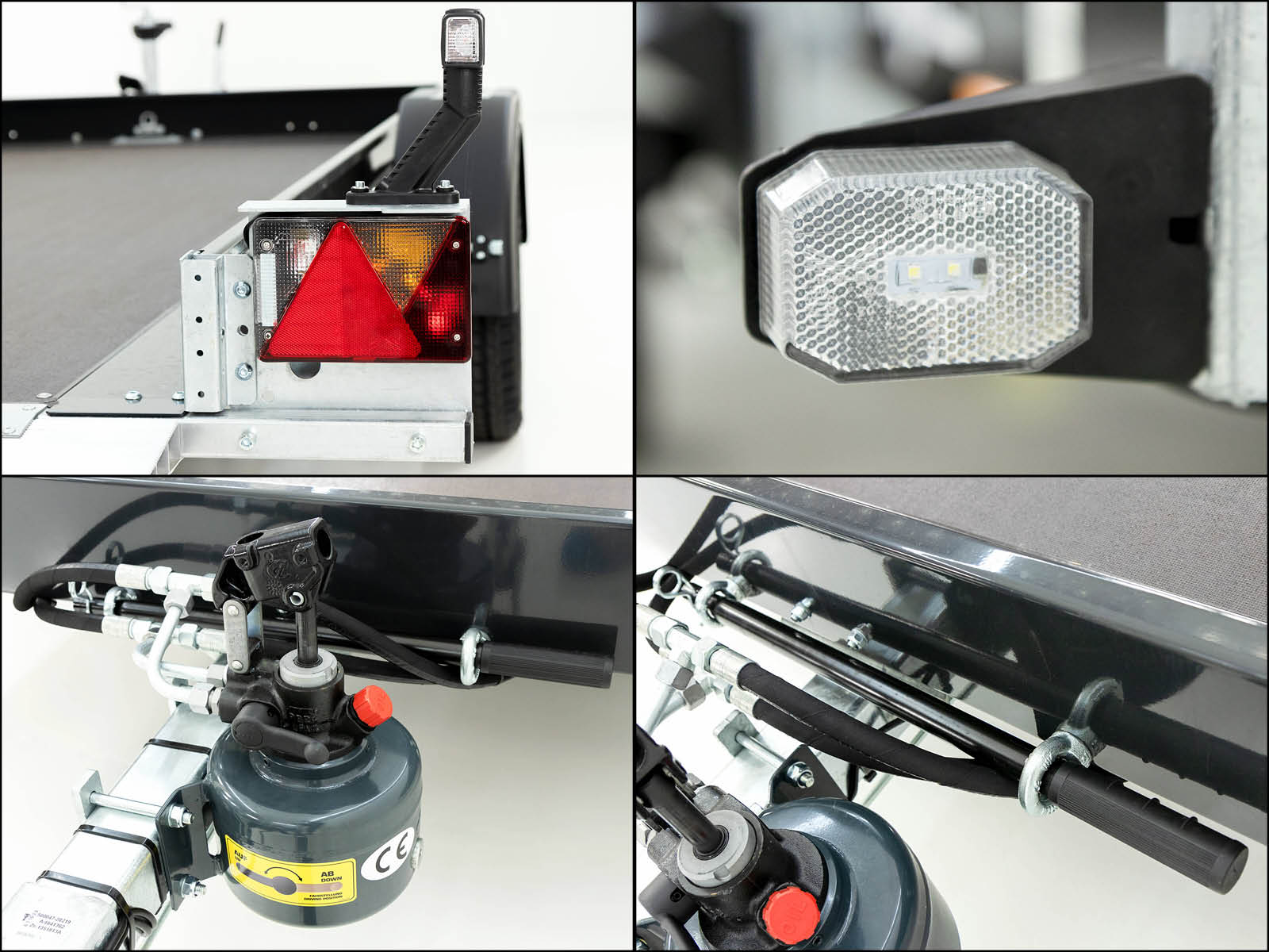 Unsinn Absenkanhänger AS 1426- 155×260 cm 1,4 t-Neu – Bild 3